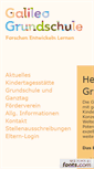 Mobile Screenshot of galileo-grundschule.de